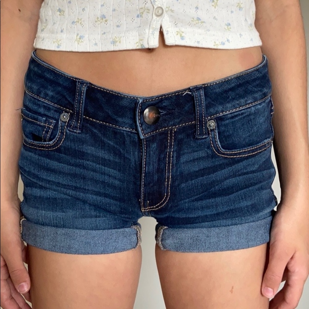 American eagle jean shorts